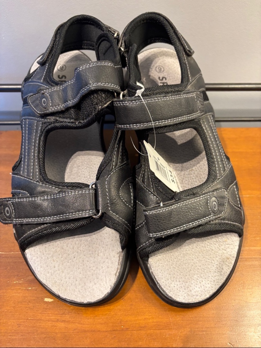 NWT Black Sports Sandals